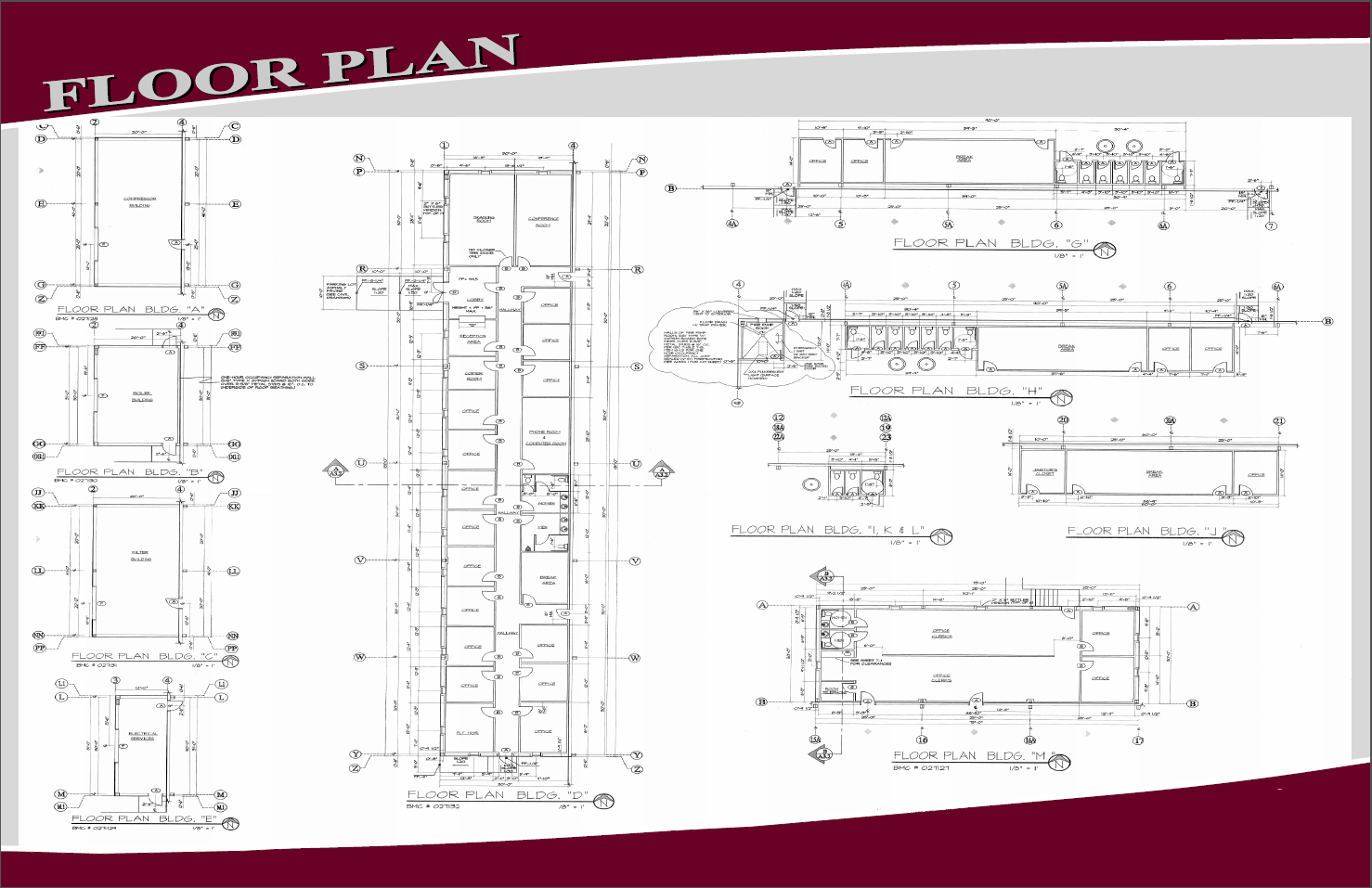 industrial or warehouse site floor plan